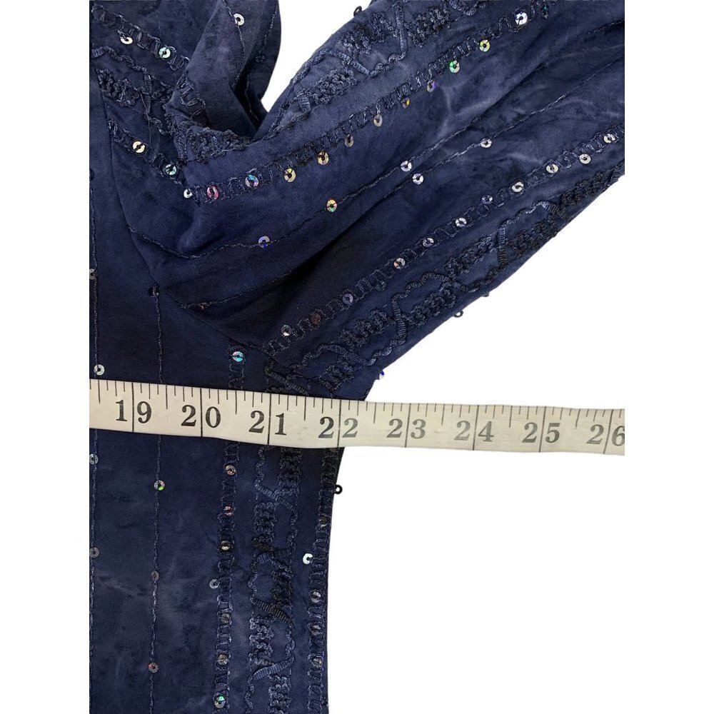 Dressbarn Women's Blue Blouse - Picture 5 of 7